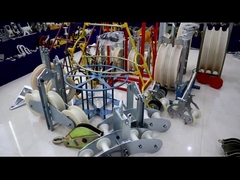 Blocchi di stringa a tripla stringa di puleggia conduttore di stringa con rivestimento in neoprene in lega