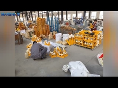 Cable roller trestle per tubi di posa di rulli di cavi