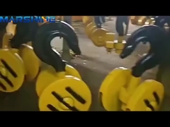 Agganci a doppio lato blocco di stringa anti-statico portatile di acciaio sollevamento elettrico blocco di puleggia sollevamento