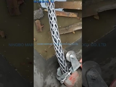 Maschio 2 pin giunti temporanei connettore calze a maglia con terminali in alluminio